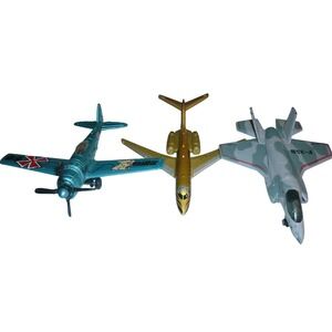 Lot of 3 Matchbox Diecast Plane F-35B Lightning II Cessna Citation X F4U Corsair